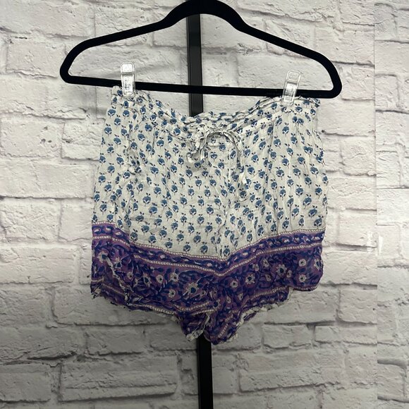 Bell Button Down Shirt & Short Set - Picture 4 of 5